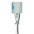 Satco - 80-1224 - Keyless Porcelain Socket With Hickey - White