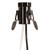 Satco - 80-1275 - Candelabra Base Phenolic Socket With Spring Clip - Black