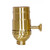 Satco - 80-1737 - Socket - Satin Brass