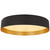Visual Comfort Signature - S 4045BLK - LED Flush Mount - Shaw - Black