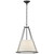 Visual Comfort Signature - S 5033BR-L - One Light Hanging Lantern - Aspen - Blackened Rust