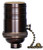Satco - 80-2445 - On-Off Pull Chain Socket - Dark Antique Brass