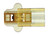 Satco - 80-2523 - Female Spt-2 Plug - Gold