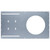 Dl Nc Plate 6" Rd Flat Asym (80-866)