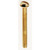 Satco - 90-028 - Round Head Slotted Machine Screw - Brass Plated