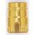 Satco - 90-1145 - Shell With Paper Liner - Brite Gilt