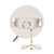 Satco - 90-2582 - Pull Chain White Porcelain Gu24 On-Off Pull Chain Ceiling Receptacle - White