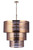 Craftmade - 58992-SB - 12 Light Pendant - Mesh - Satin Brass