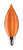 Satco - S11305 - Light Bulb - Spun Amber