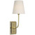 manufacturer_finish:Hand-Rubbed Antique Brass|manufacturer_glass:4.5 x 6.5 x 6.75 Linen