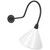 manufacturer_finish:Matte Black|manufacturer_glass:12.5 White Conical Savannah Shade
