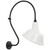 manufacturer_finish:Matte Black|manufacturer_glass:12.5 White Tilted Bowers Shade