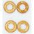 Satco - S70-620 - Locknuts - Brass