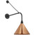 manufacturer_finish:Matte Black|manufacturer_glass:12.5 Soft Copper Conical Savannah Shade