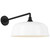 manufacturer_finish:Matte Black|manufacturer_glass:16 White Rockhouse Shade