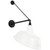 manufacturer_finish:Matte Black|manufacturer_glass:16 White Tilted Bowers Shade