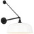manufacturer_finish:Matte Black|manufacturer_glass:16 White Rockhouse Shade