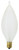 Satco - S3403 - Light Bulb - Spun White