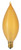 Satco - S3406 - Light Bulb - Spun Amber