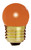 Satco - S3610 - Light Bulb - Ceramic Orange