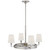 Visual Comfort Signature - TOB 5280PN-L - Four Light Chandelier - Watson - Polished Nickel