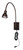Cal Lighting - BO-119-RU - LED Wall Lamp - Led Gooseneck - Rust