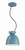 Craftmade - 59191-DB - One Light Mini Pendant - Ventura Dome - Dusty Blue