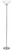 Cal Lighting - BO-2055 - One Light Torchiere - Metal - Brushed Steel