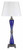 Cal Lighting - BO-922 - One Light Table Lamp - Cobalt