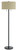 Cal Lighting - BO-2450FL-DB - Two Light Floor Lamp - Calais - Dark Bronze