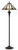 Cal Lighting - BO-2717FL - Two Light Floor Lamp - Tiffany