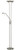 Cal Lighting - BO-2780TR-BS - LED Torchiere - Pavia - Brushed Steel