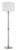 Cal Lighting - BO-2829FL - Two Light Floor Lamp - Montilla - Brushed Steel