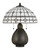 Cal Lighting - BO-2942TB - Two Light Table Lamp - Tiffany - Dark Bronze