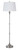 Cal Lighting - BO-2998FL - One Light Floor Lamp - Ruston - Brushed Steel