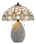 Tiffany Two Light Accent Lamp (BO-3001TB)