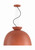Ventura Dome One Light Pendant (59192-BCY)