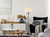 6 Way Four Light Floor Lamp (BO-315-DB)