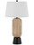 Cal Lighting - BO-3219TB - Two Light Table Lamp - Wicker - Wicker/Black