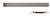 Cal Lighting - CF-1002-ROD-12 - Extension Rod - Arroyo - Brushed Steel