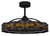 Cal Lighting - CF-1004 - Ceiling Fan - Pembroke - Dark Bronze