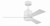 McCoy 42 3 Blade 42" Ceiling Fan (MCY42W3)