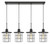 Cal Lighting - FX-2668-4P - Four Light Pendant - Silverton - Dark Bronze