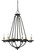 Cal Lighting - FX-3511/6 - Six Light Chandelier - Mojave - Copper Bronze