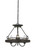Cal Lighting - FX-3518-3 - Three Light Pendant - Helena - Texture Gray With Moroccan Bronze