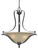 Cal Lighting - FX-3530/1P - Three Light Pendant - Riverton - Dark Bronze