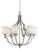 Cal Lighting - FX-3531/6 - Six Light Chandelier - Barrie - Brushed Steel