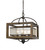 Cal Lighting - FX-3536/1C - Four Light Pendant - Semi flush - Dark Bronze