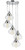 Cal Lighting - FX-3624-5P - Five Light Pendant - Maywood - Chrome