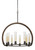 Cal Lighting - FX-3691-8 - Eight Light Chandelier - Sulmona - Oak/Iron